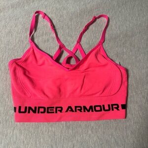 Under Armour Women's Pink Sports Bra